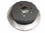 Image of Disc Brake Rotor (Rear) image for your 2004 Toyota Sienna  CE Mini Passenger Van 